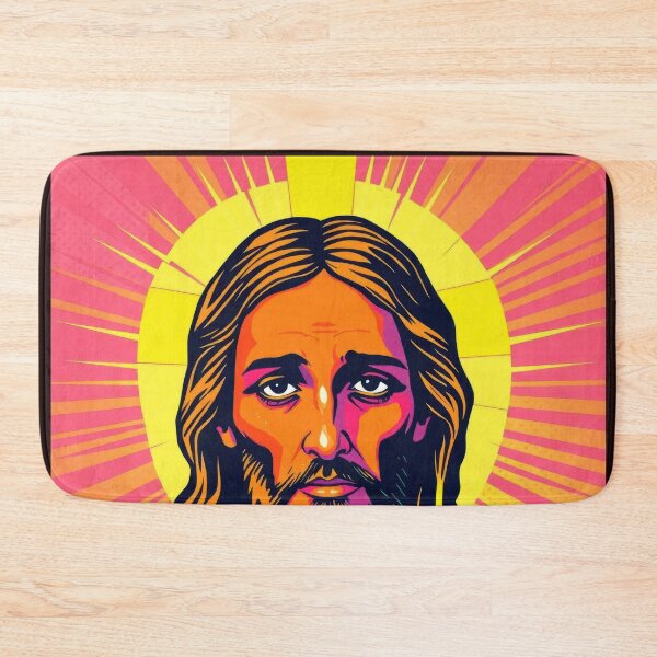 Item preview, DAZZLING JESUS FLASHY POP ART STYLE designed and sold by InFaithWeTrust.