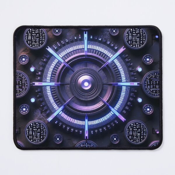 Item preview, Tiles & Blocks Design, Cyberpunk Egyptian Hieroglyphics, symmetrical textures (image size 8320x12480) designed and sold by Digital-Davinci.