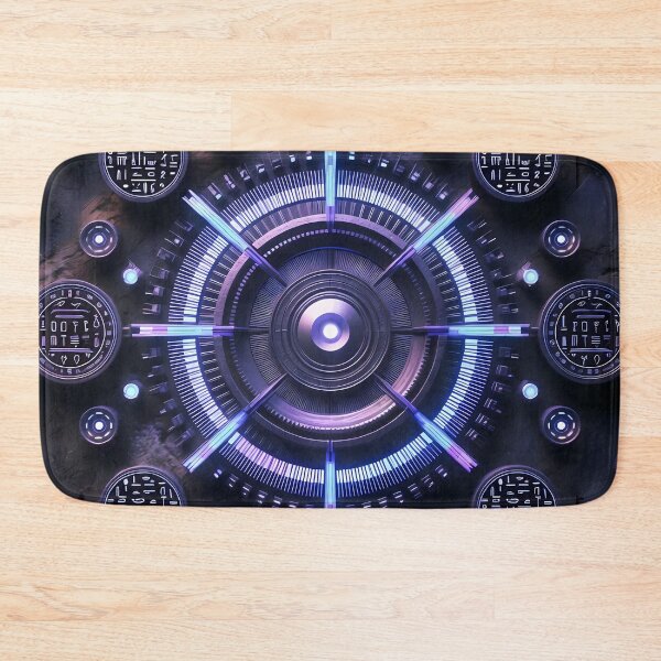 Item preview, Tiles & Blocks Design, Cyberpunk Egyptian Hieroglyphics, symmetrical textures (image size 8320x12480) designed and sold by Digital-Davinci.