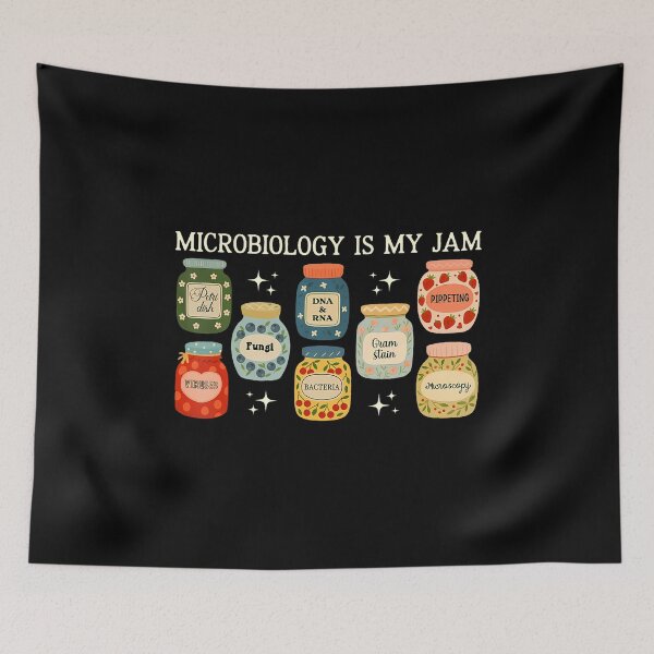 Item preview, Microbiology Is My Jam Bacteria  Cells Biology Stem Teacher designed and sold by LeanneSandra.