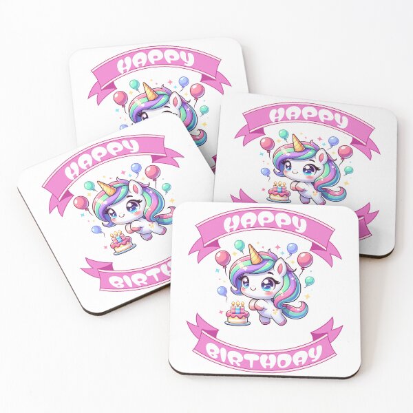 Item preview, Happy Birthday Unicorn designed and sold by AB-Creations-.