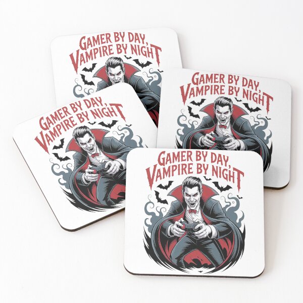 Item preview, Enigmatic Life Gamer By Day Vampire By Night designed and sold by StuffNestie.