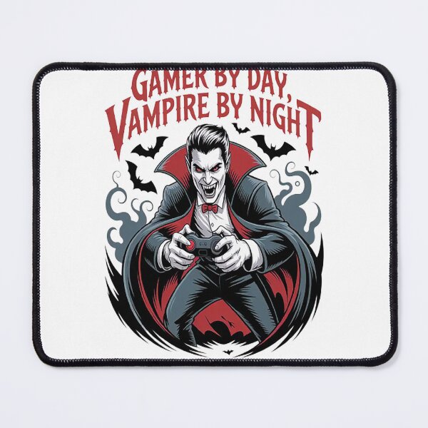 Item preview, Enigmatic Life Gamer By Day Vampire By Night designed and sold by StuffNestie.