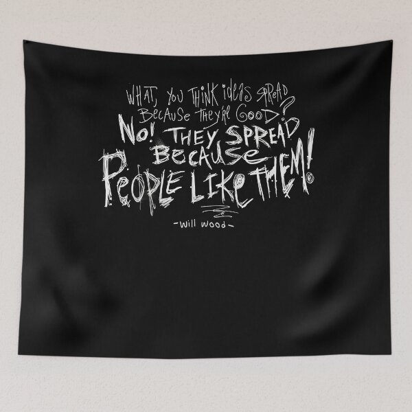 Item preview, will wood merch designed and sold by MartinTorress.