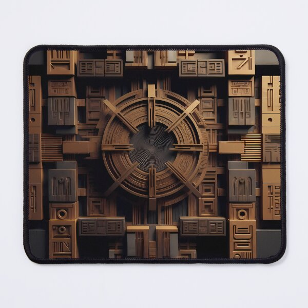 Item preview, Tiles & Blocks Design, Cyberpunk Egyptian Hieroglyphics, symmetrical textures (image size 8320x12480) designed and sold by Digital-Davinci.