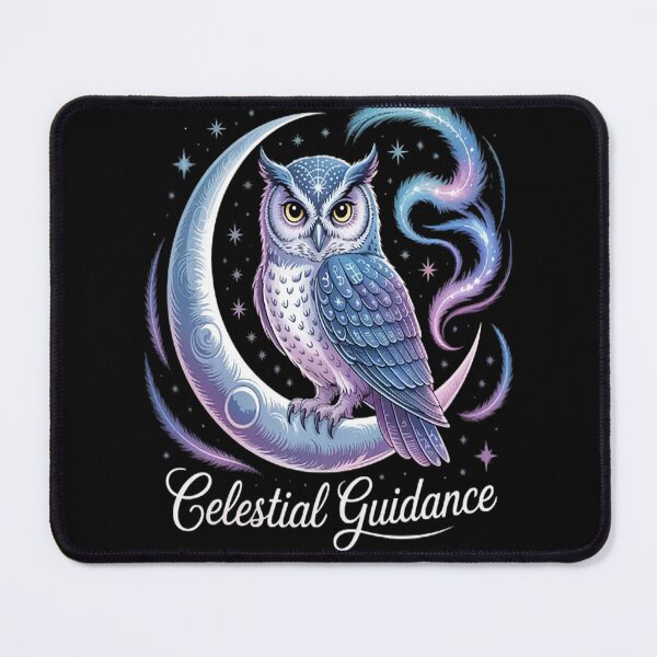 Item preview, Enlightened Owl Celestial Guidance designed and sold by StuffNestie.