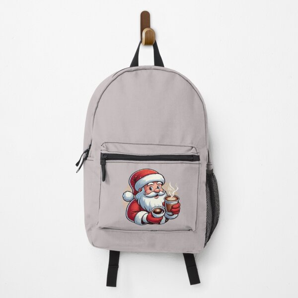 Item preview, Santa Claus with Coffee – Christmas Illustration designed and sold by Art-Arcade6.