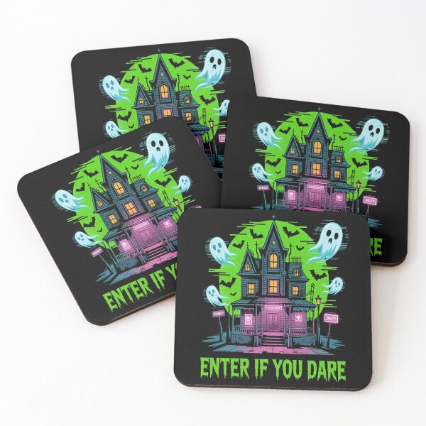 Item preview, Enter If You Dare Haunted Mansion Adventure Halloween Vibes designed and sold by StuffNestie.