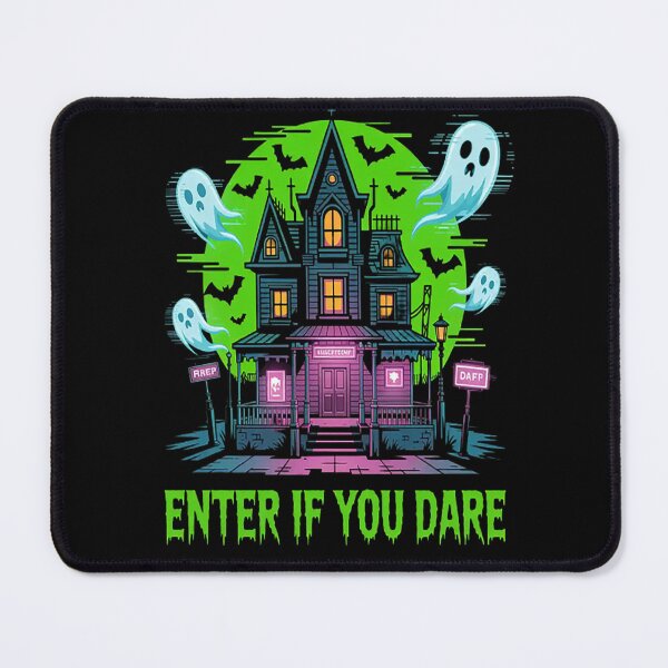 Item preview, Enter If You Dare Haunted Mansion Adventure Halloween Vibes designed and sold by StuffNestie.