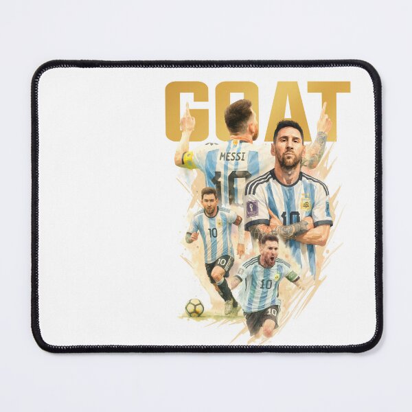 Item preview, GOAT Lionel Messi watercolor illustration designed and sold by sabartgunpla.