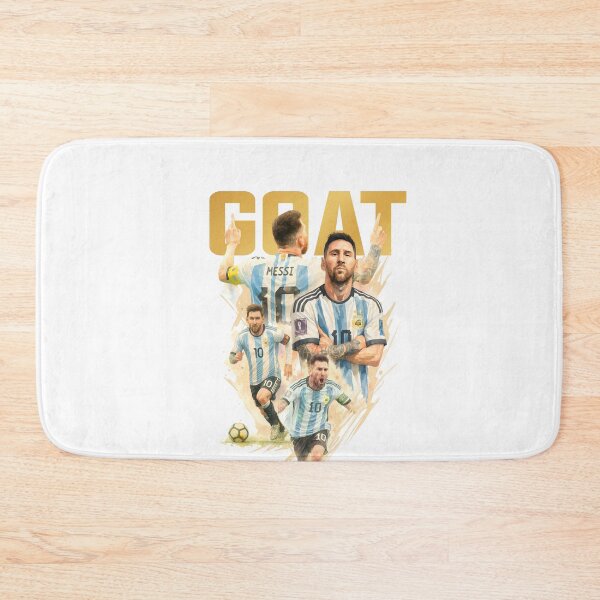 Item preview, GOAT Lionel Messi watercolor illustration  designed and sold by sabartgunpla.
