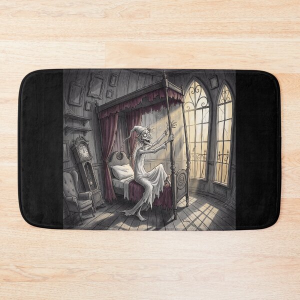 Item preview, Ebeneezer Scrooge's Transformation in the Morning Gothic illustration designed and sold by Vintage Designs +.