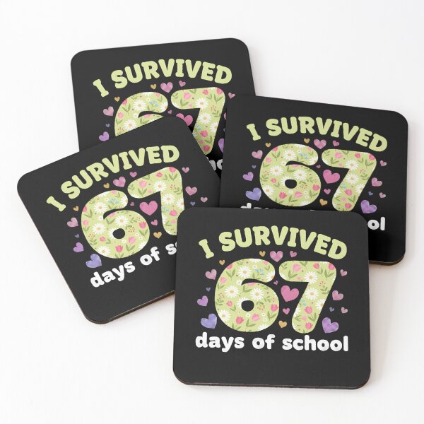 Item preview, Classic Funny 67 Survived Student Meme I 67 Days of Teacher School designed and sold by SteveSaccoro.
