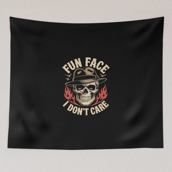 Item preview, Fun Fact I Don't Care Skeleton Sarcastic 3  designed and sold by dainegilbert.