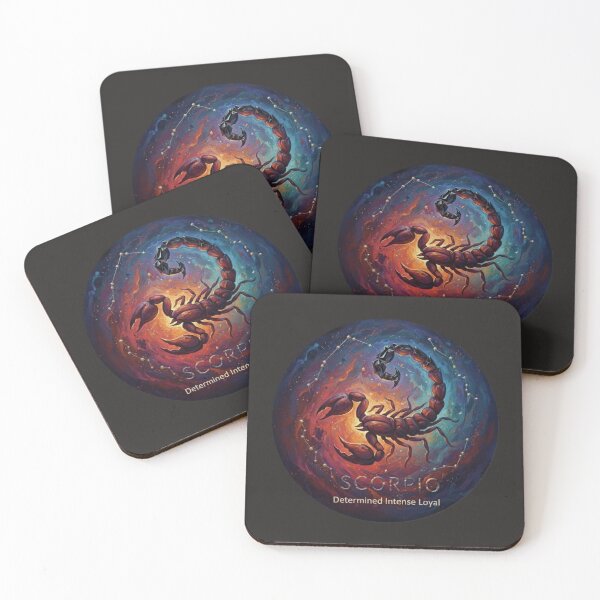 Item preview, Scorpio Zodiac Sign – Determined, Intense, Loyal designed and sold by DroolWorthyUS.