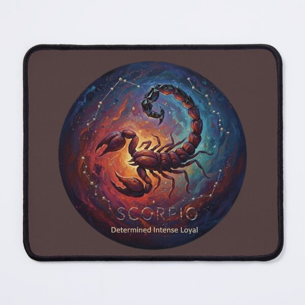 Item preview, Scorpio Zodiac Sign – Determined, Intense, Loyal designed and sold by DroolWorthyUS.