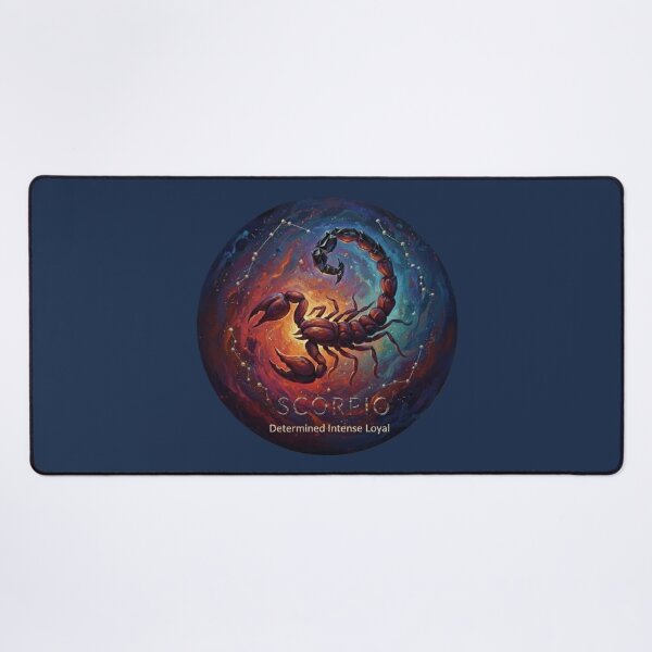 Item preview, Scorpio Zodiac Sign – Determined, Intense, Loyal designed and sold by DroolWorthyUS.