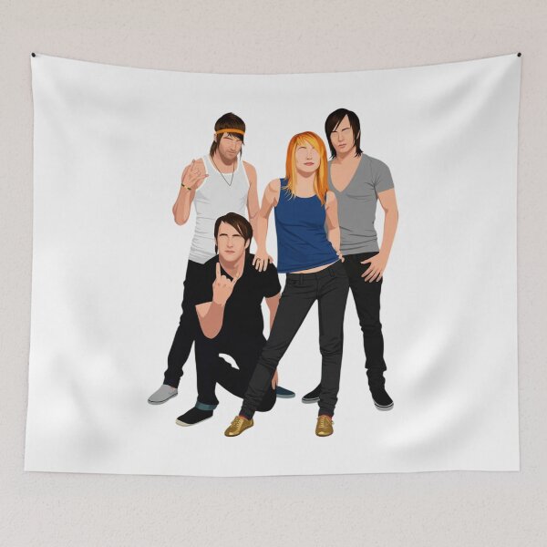 Item preview, All Member Cartoon Style Band designed and sold by Tallboy666.
