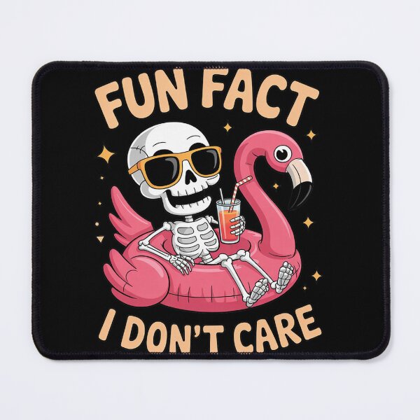 Item preview, Fun Fact I Don't Care Skeleton Sarcastic 14 designed and sold by Belkisallen.