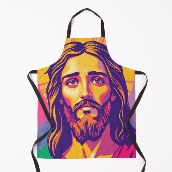 Item preview, JESUS ILLUSTRATION POP ART FLASHY STYLE designed and sold by InFaithWeTrust.