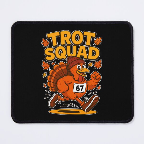 Item preview, Cute Thanksgiving Happy Fall Trot Gobble 80s Squad designed and sold by CalvinVanAuken.
