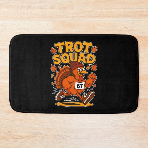 Item preview, Cute Thanksgiving Happy Fall Trot Gobble 80s Squad designed and sold by CalvinVanAuken.