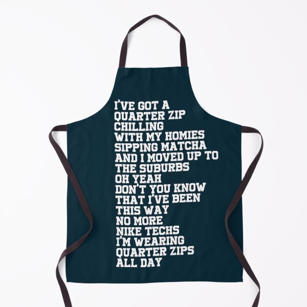Item preview, Quarter Zip & Matcha Lyrics – “No More Nike Techs” Laufey From The Start Parody Design designed and sold by Mog Mog Eatalot – Tokyo x A’dam Mashup.