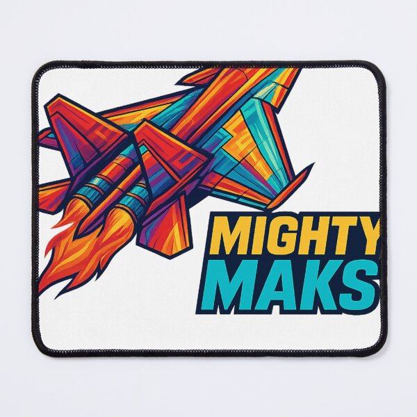 Item preview, MIGHTY MAKS colourful Jet Fighter designed and sold by Andykinoz.