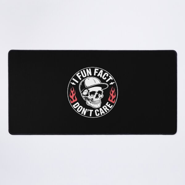 Item preview, Fun Fact I Don't Care Skeleton Sarcastic Adult Humor designed and sold by Belkisallen.