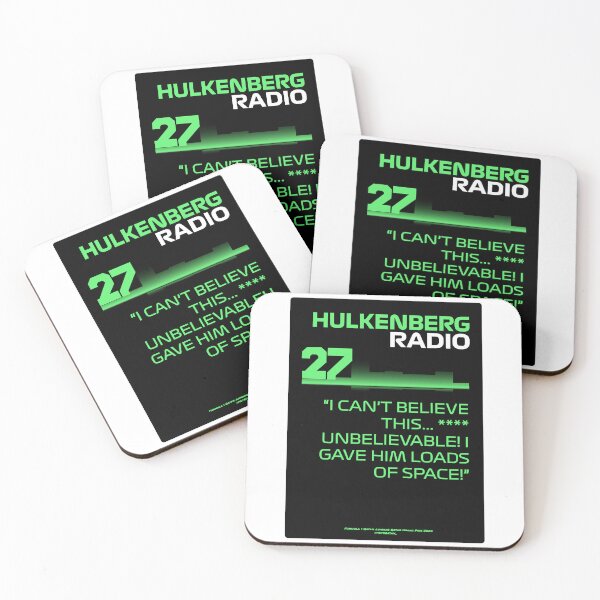 Item preview, I give him loads of space! – Nico Hülkenberg F1 Team Radio designed and sold by Heybratan.
