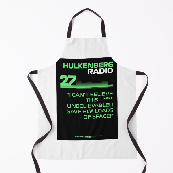 Item preview, I give him loads of space! – Nico Hülkenberg F1 Team Radio designed and sold by Heybratan.