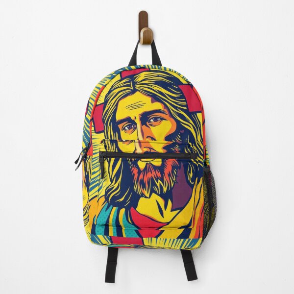 Item preview, FLASHY JESUS ILLUSTRATION FLASHY POP ART STYLE designed and sold by InFaithWeTrust.