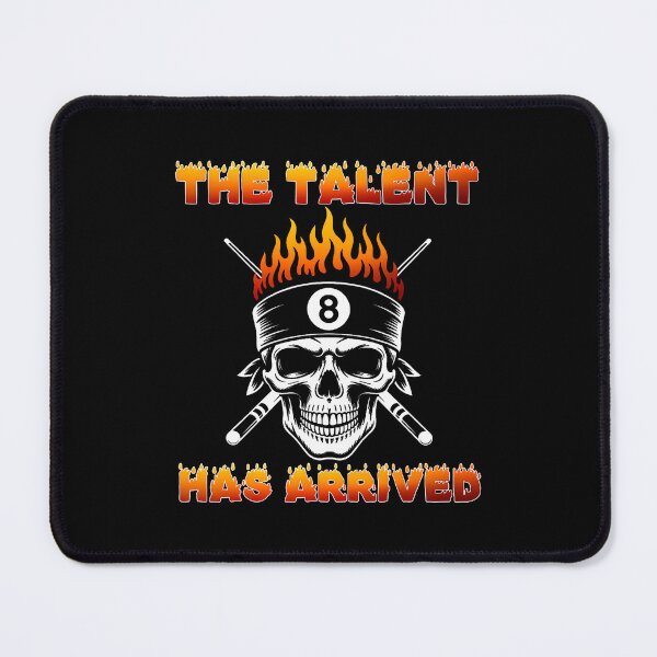 Item preview, The Talent Has Arrived Skull Billiards Snooker 8 Ball Player designed and sold by DawnPatricia.