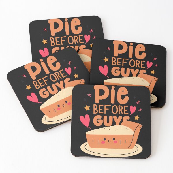 Item preview, Pie Before Guys – Funny Thanksgiving Dessert Pun designed and sold by Mastihuba Studio™.