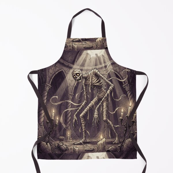 Item preview, The Mummy rises from his tomb Gothic illustration designed and sold by Vintage Designs +.