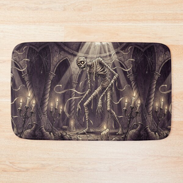 Item preview, The Mummy rises from his tomb Gothic illustration designed and sold by Vintage Designs +.