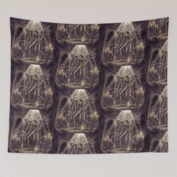 Item preview, The Mummy rises from his tomb Gothic illustration designed and sold by Vintage Designs +.