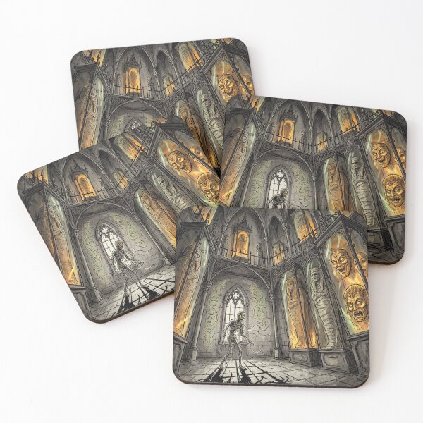 Item preview, The Mummy rises from his tomb Gothic illustration designed and sold by Vintage Designs +.