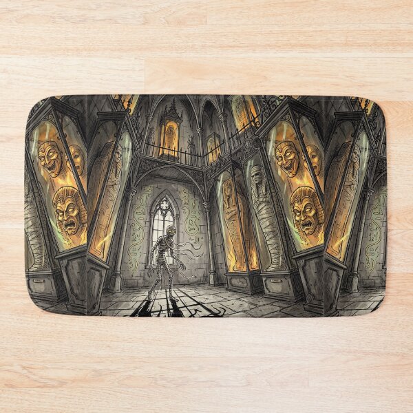 Item preview, The Mummy rises from his tomb Gothic illustration designed and sold by Vintage Designs +.