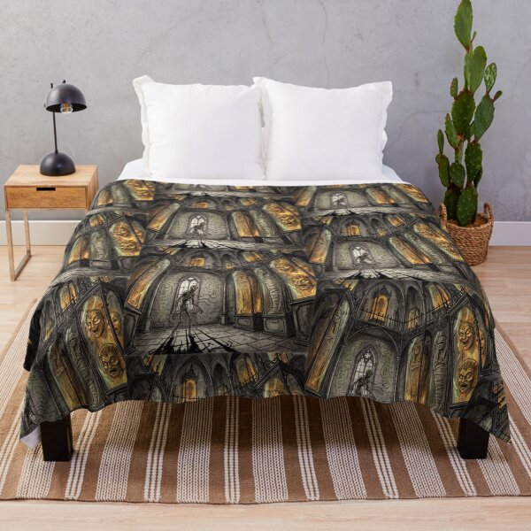 Item preview, The Mummy rises from his tomb Gothic illustration designed and sold by Vintage Designs +.