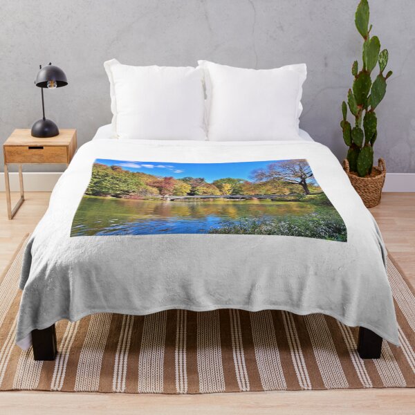 Item preview, Central park during autumn season/fall foliage/- Manhattan/New York designed and sold by VeenaNair23.