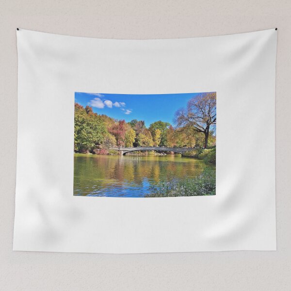 Item preview, Central park during autumn season/fall foliage/- Manhattan/New York designed and sold by VeenaNair23.