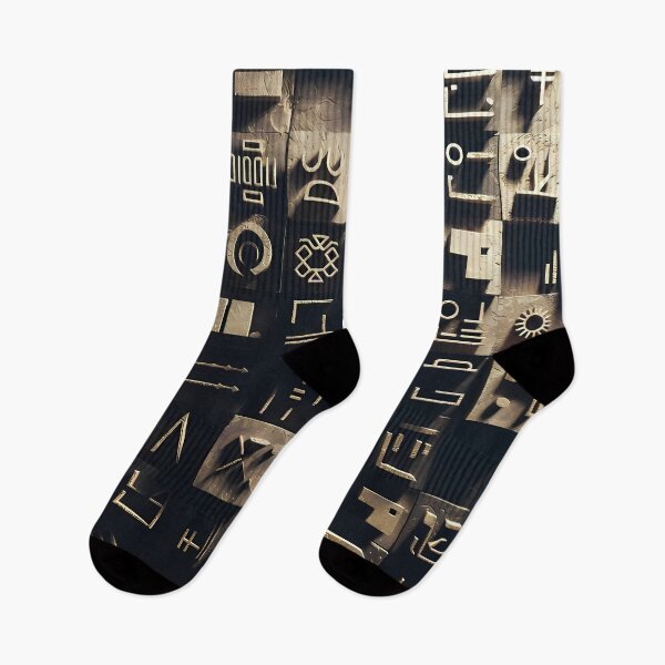 Item preview,  Tiles & Blocks Design, Cyberpunk Egyptian Hieroglyphics, symmetrical textures (image size 8320x12480) designed and sold by Digital-Davinci.