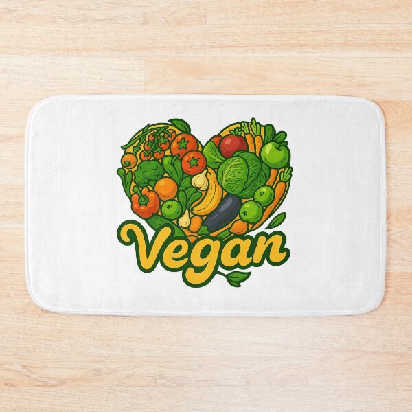 Item preview, Vegan Heart – Colorful Plant Power designed and sold by Gletschie.