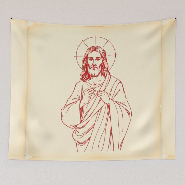 Item preview, ILLUSTRATION OF THE BIBLE: JESUS CHRIST, THE SACRED designed and sold by InFaithWeTrust.