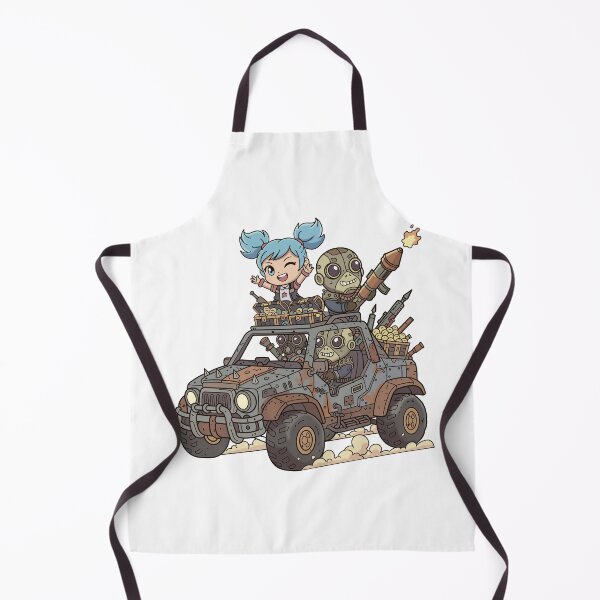 Item preview, Cute Chibi Raider Squad on Battle Truck Borderland fan art designed and sold by holywarter.