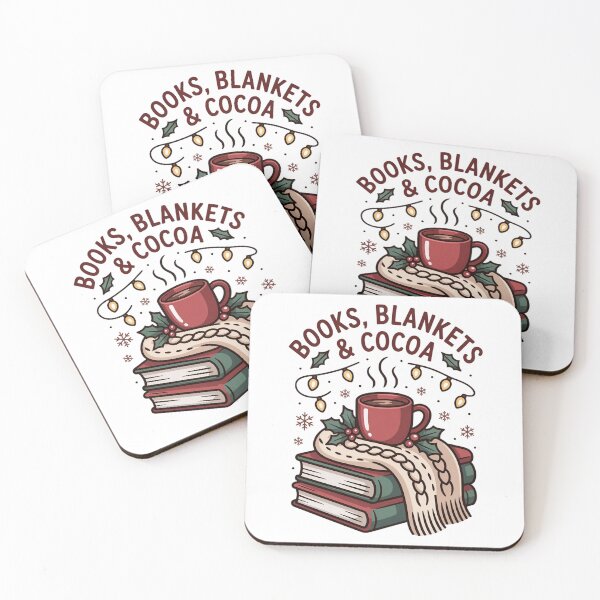 Item preview, Books, Blankets & Cocoa Cozy Holiday designed and sold by MagicWander.