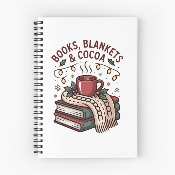 Item preview, Books, Blankets & Cocoa Cozy Holiday designed and sold by MagicWander.