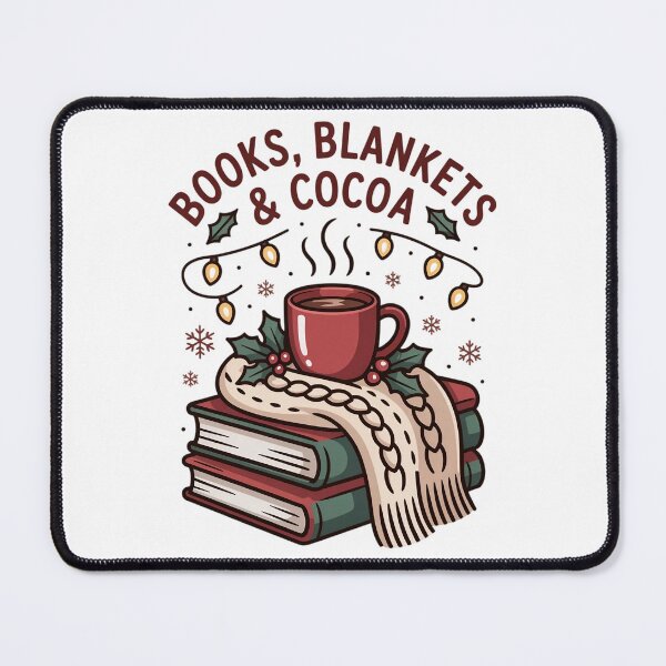 Item preview, Books, Blankets & Cocoa Cozy Holiday designed and sold by MagicWander.