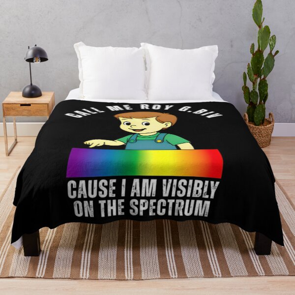 Item preview, Call Me Roy G. Biv Cause I Am Visibly On The Spectrum designed and sold by jillianhanna.